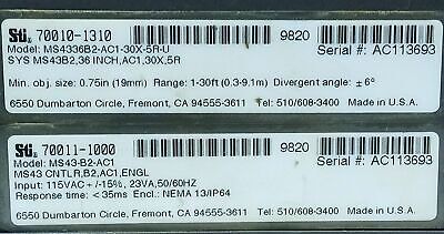 Omron STI ® 4300B-2 MiniSafe FlexSafe Light Curtain Controller