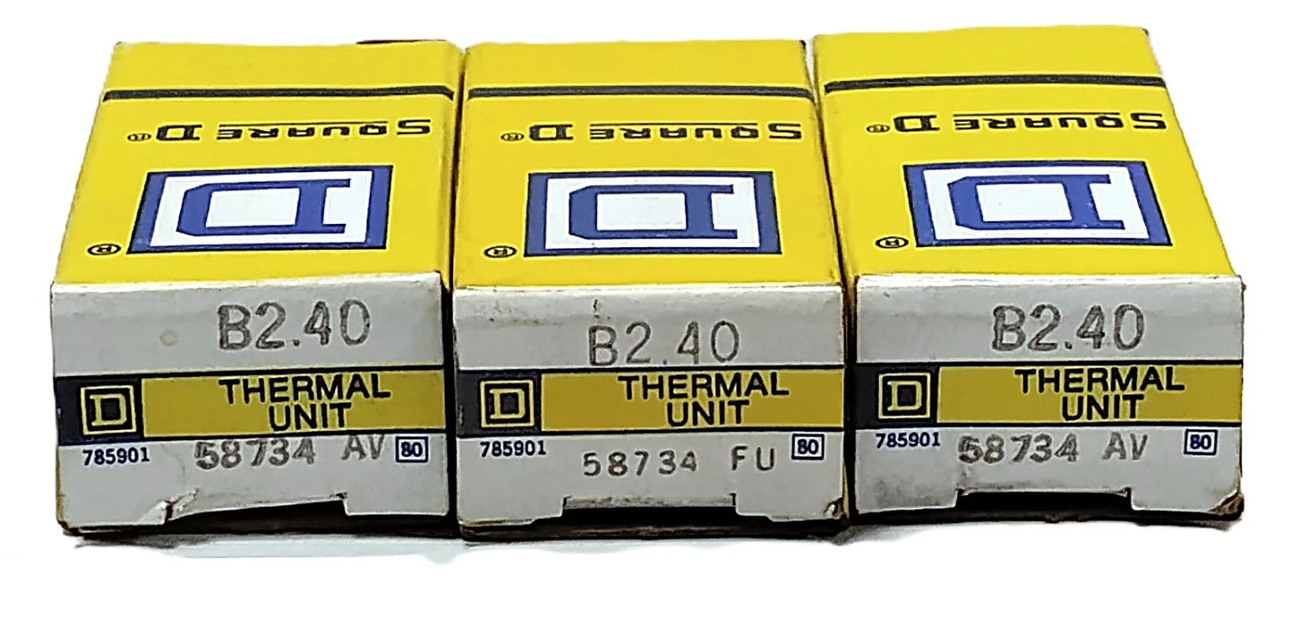 Square D B2.40 Thermal Unit for Overload Relay