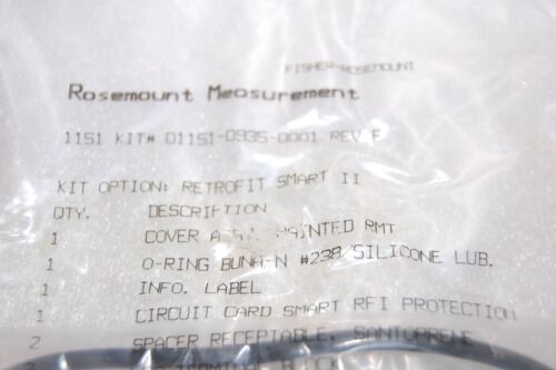 Rosemount 01151-0935-0001 SMART RETROFIT KIT