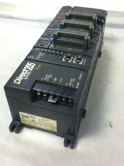 Automation Direct D2-06B-1 Slot Base with Modules