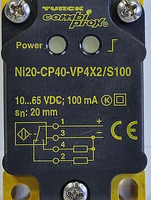 Turck NI20-CP40-VP4X2/S100 COMBIPROX Inductive Proximity Sensor