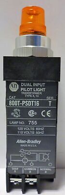 Allen-Bradley 800T-PSDT16A Amber Pilot Light