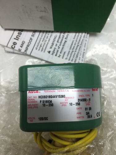 ASCO Hcx8316G44V15380 Solenoid Valve