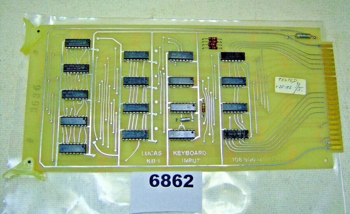 Lucas Control Board 108.806-D