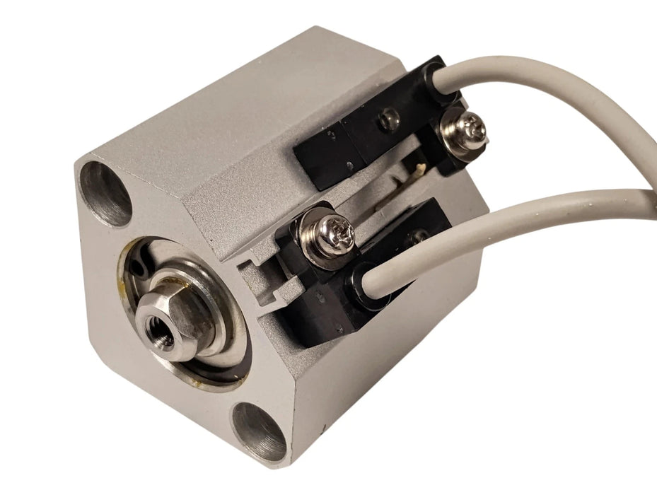 SMC CDQ2B20-15D-A73L 1.0 MPa Pneumatic Compact Cylinder w/ Reed Switch