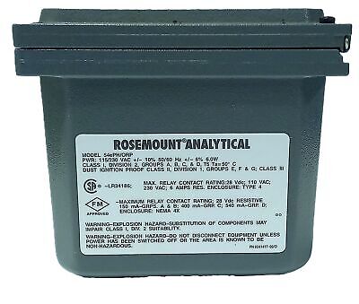 Rosemount 54EPH/ORP-01 115/230 V AC PH/ORP Analyzer