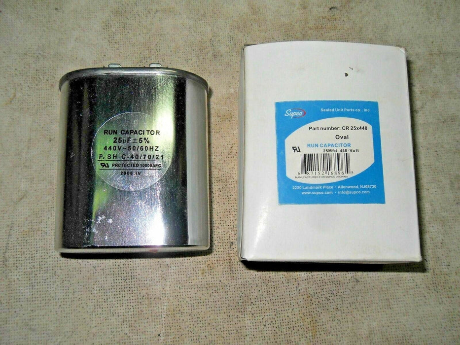 Supco CR 25X440 Run Capacitor