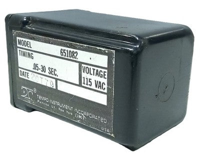 Tempo Instruments 651082 .05-30 Sec Timer Module for Package Sealing Machinery