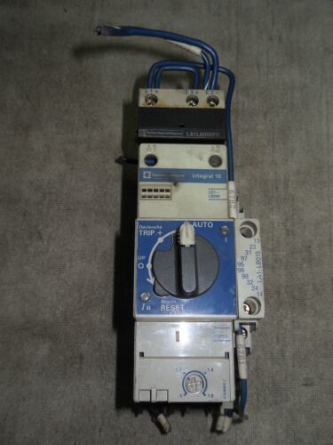 1 TELEMECANIQUE LD1-LB030 MOTOR STARTER W/ LB1-LB03P06