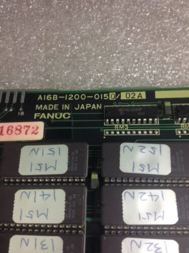 Fanuc A16B-1200-0150/02A RC ROM-F03 Board