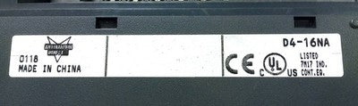 AutomationDirect D4-16NA DL405 120 V AC 16 Point PLC Input Module