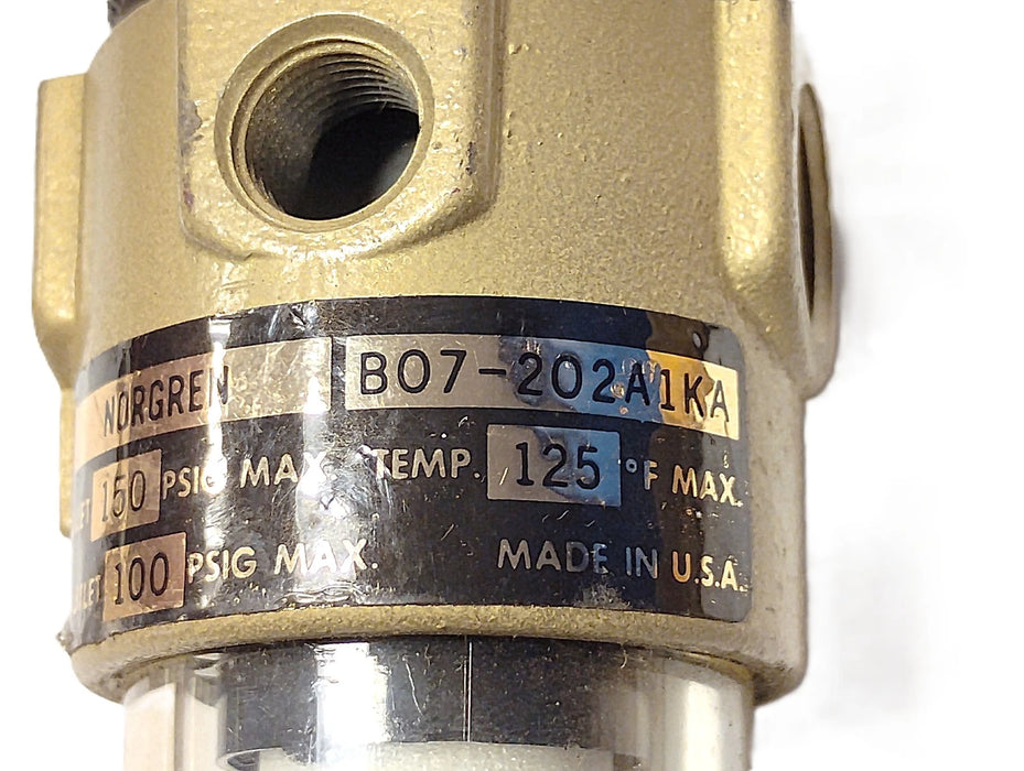 Norgren B07-202-A1KA 150 psi 5 Micron Compressed Air Filter