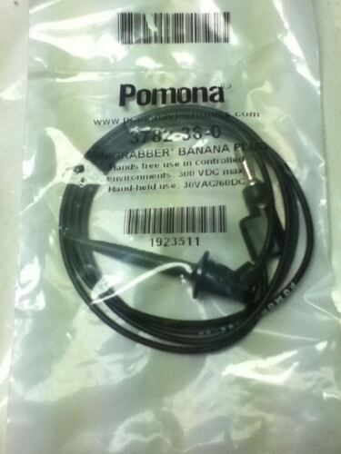 LOT OF 3 POMONA 3782-36-0 BANANA PLUGS