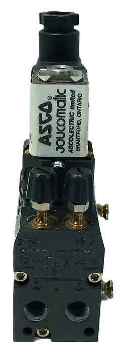 ASCO 2630008 30-150 Solenoid Valve w/ Flow Control and 120 V AC Coil