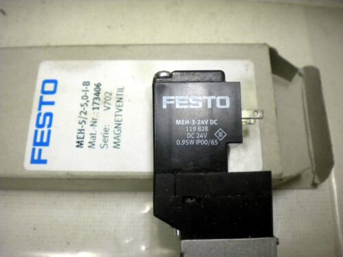 Festo Solenoid Valve Meh-5/2-5,0-1-B 24 Vdc
