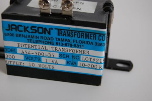 Jackson Potential Transformer A54-500-35