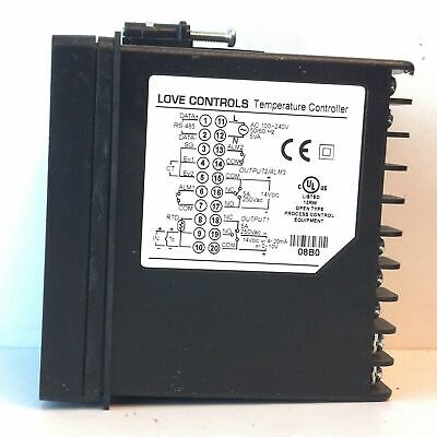 Dwyer Love Controls 4B-53 100-240 V AC LED Temperature / Process Controller