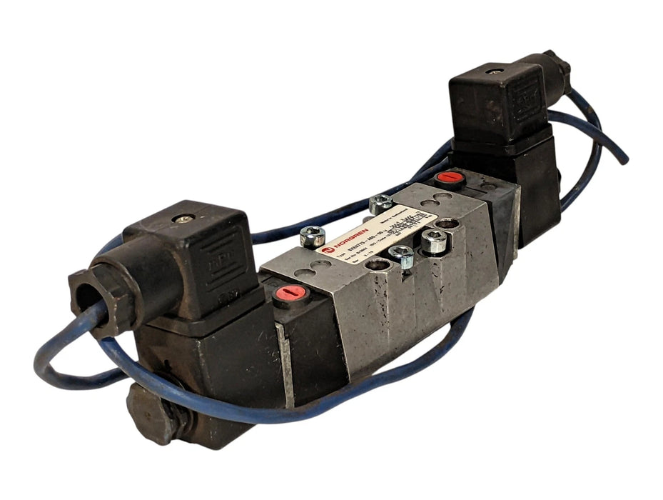 Norgren SXE9773-A60-00 Double-Acting Pneumatic Solenoid Valve w/ 24 V DC Coils