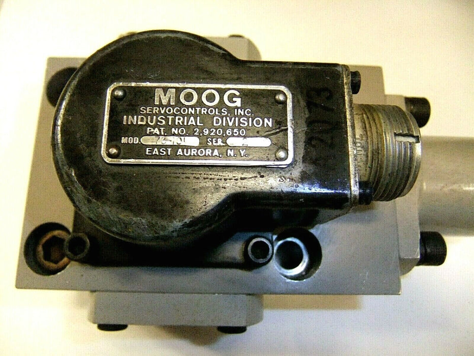 Moog Controls 73-101 Valve