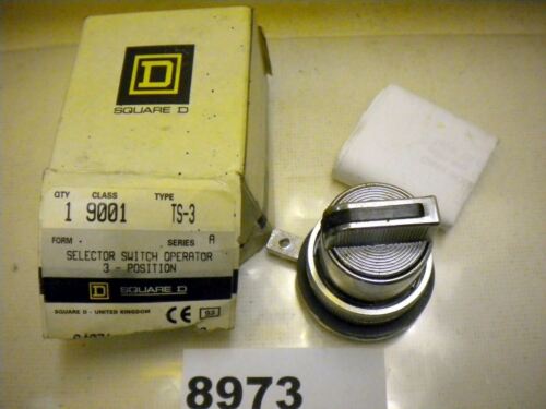 Square D 3 Pos Selector Switch 9001-TS3