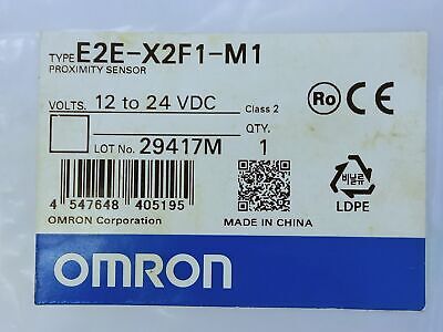 Omron E2E-X2F1-M1 12-24VDC Proximity Sensor
