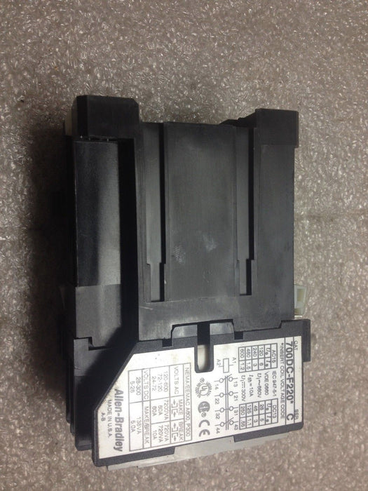 Allen-Bradley 700DC-F220 Series C Contactor