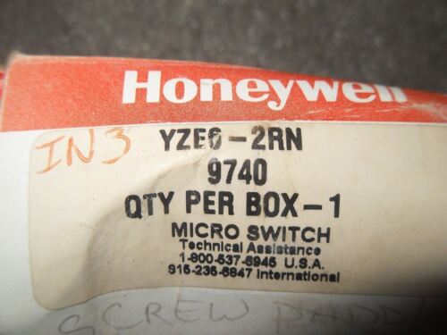 MICRO SWITCH YZE6-2RN Limit Switch