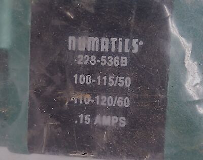 Numatics 33SPR400O000030 Solenoid Valve