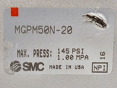 SMC MGPM50N-20 Pneumatic Compact Guide Cylinder