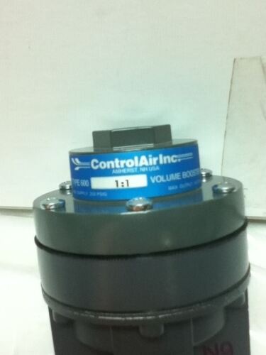 CONTROL AIR INC 600-CAZ VOLUME BOOSTER