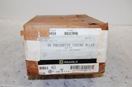Square D Pneumatic Timer 9050-BO-1E-V06