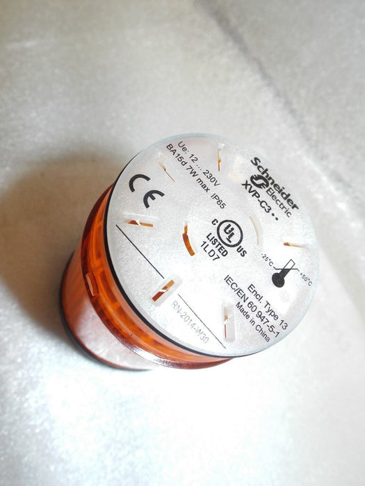 Schneider Amber Steady Safety 230V Light XVP C35