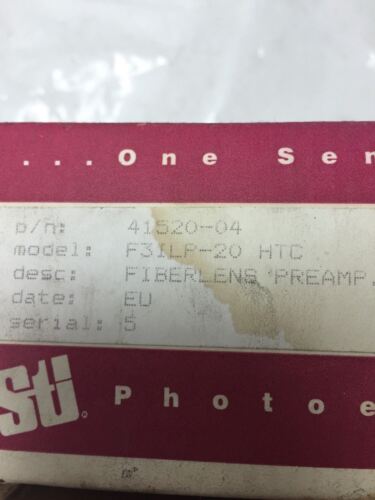 STI F3ILP-20-HTC Fiber Optic Sensor