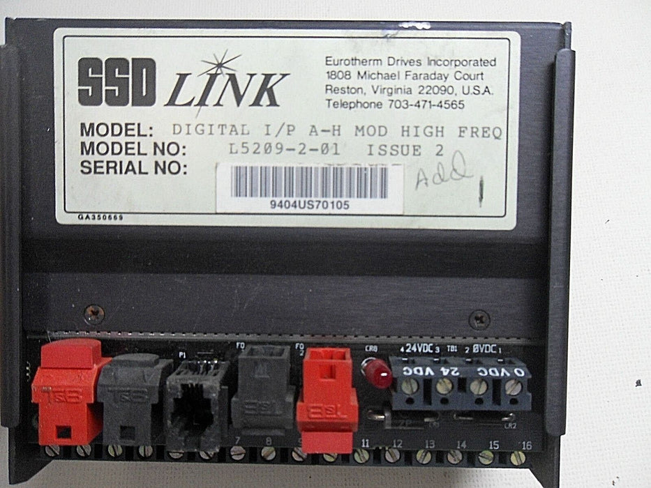 Eurotherm Drives L5209-2-01 Digital Mod High Frequency