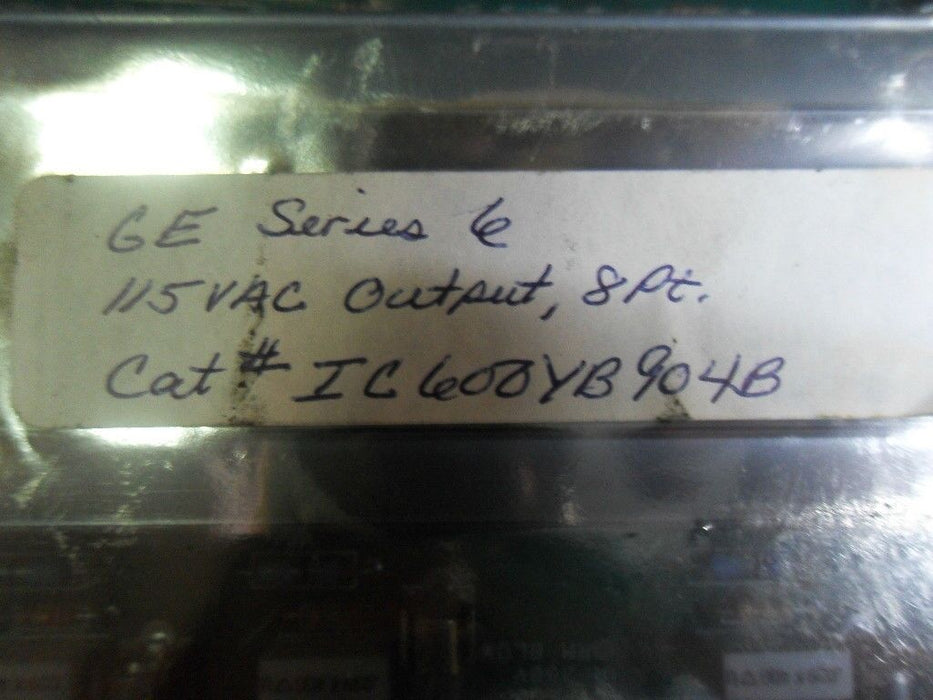 GE Fanuc IC600YB904B Output Module