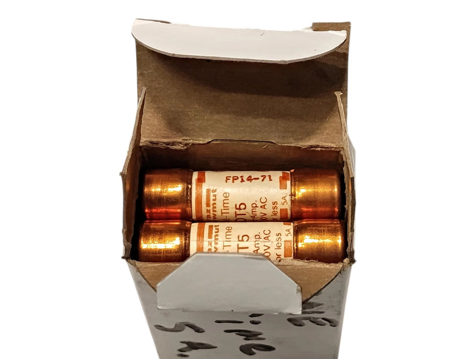 Ferraz Shawmut OT5 250 V AC/DC 5 A Fast-Acting One-Time Fuses