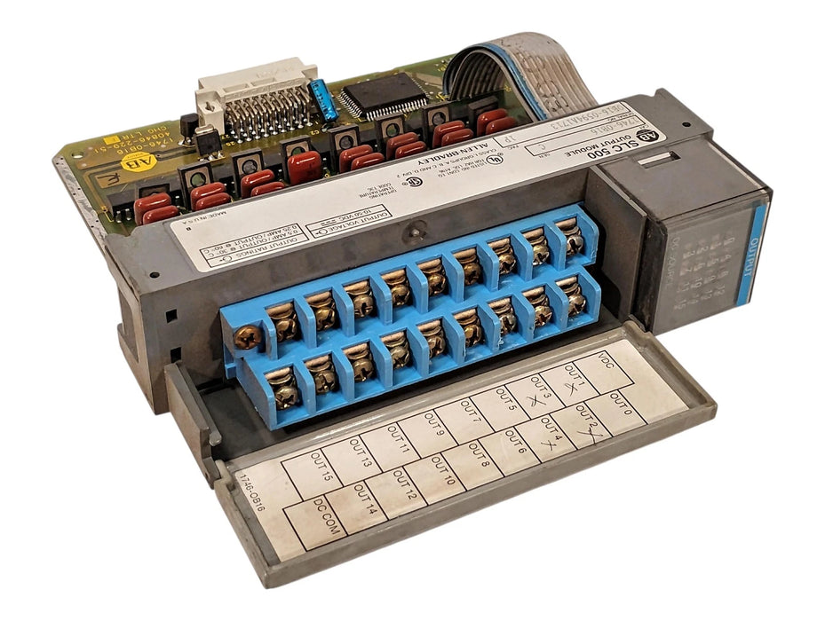 Allen-Bradley 1746-OB16 Series C 10-50 VDC Digital PLC Output Module