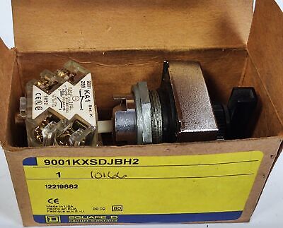Square D 9001KXSDJBH2 Selector Switch