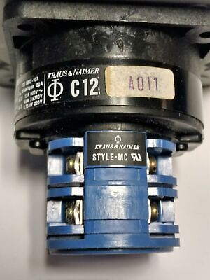 Kraus & Naimer C12-A011-103E Rotary Switch