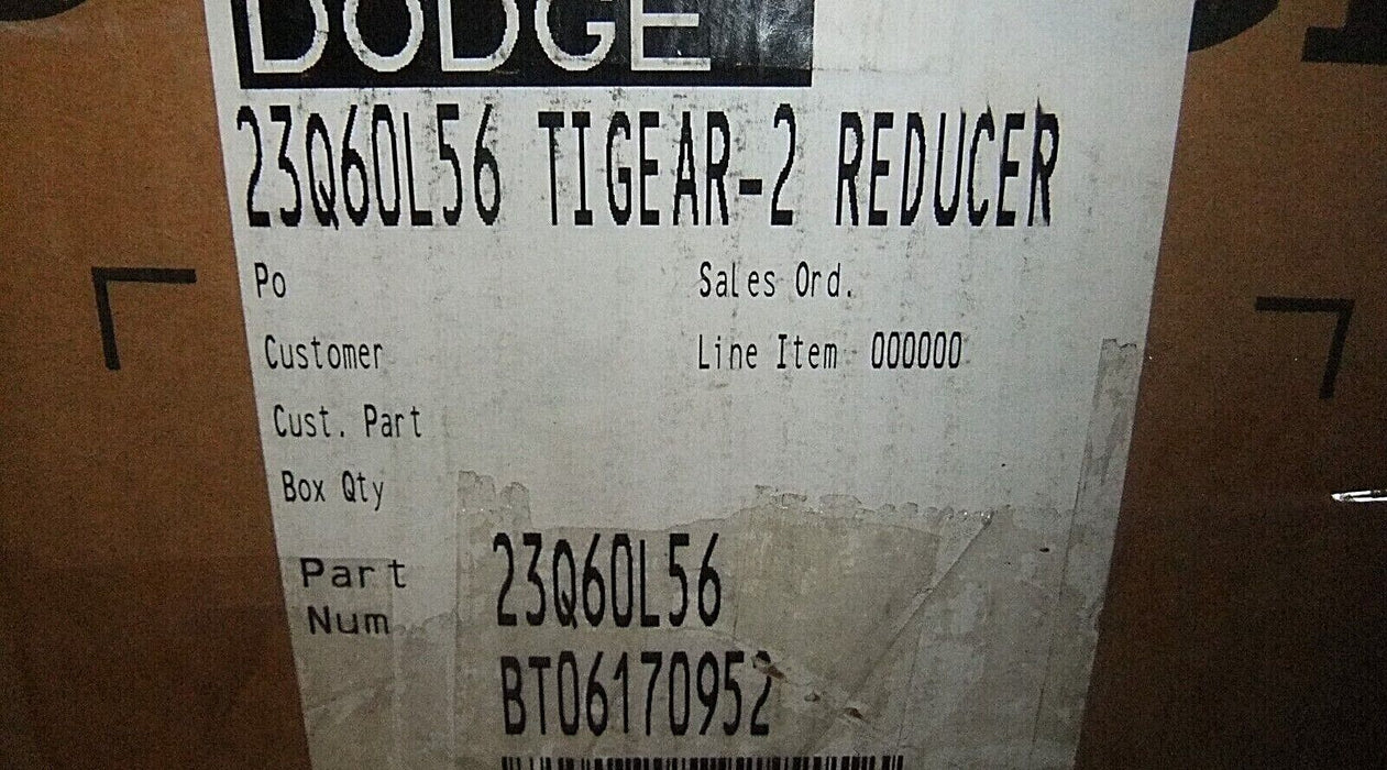 Dodge Speed Reducer 23Q60L56