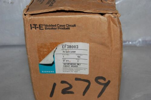 Siemens CIRCUIT BREAKER EF3A003