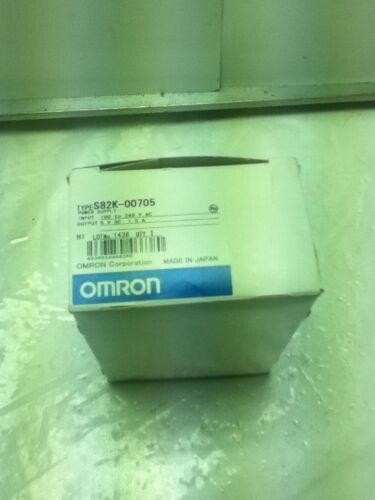 OMRON S82K-00705 POWER SUPPLY