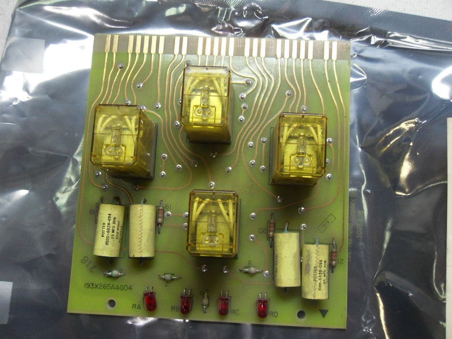GE 193X265AAG04 RELAY CARD