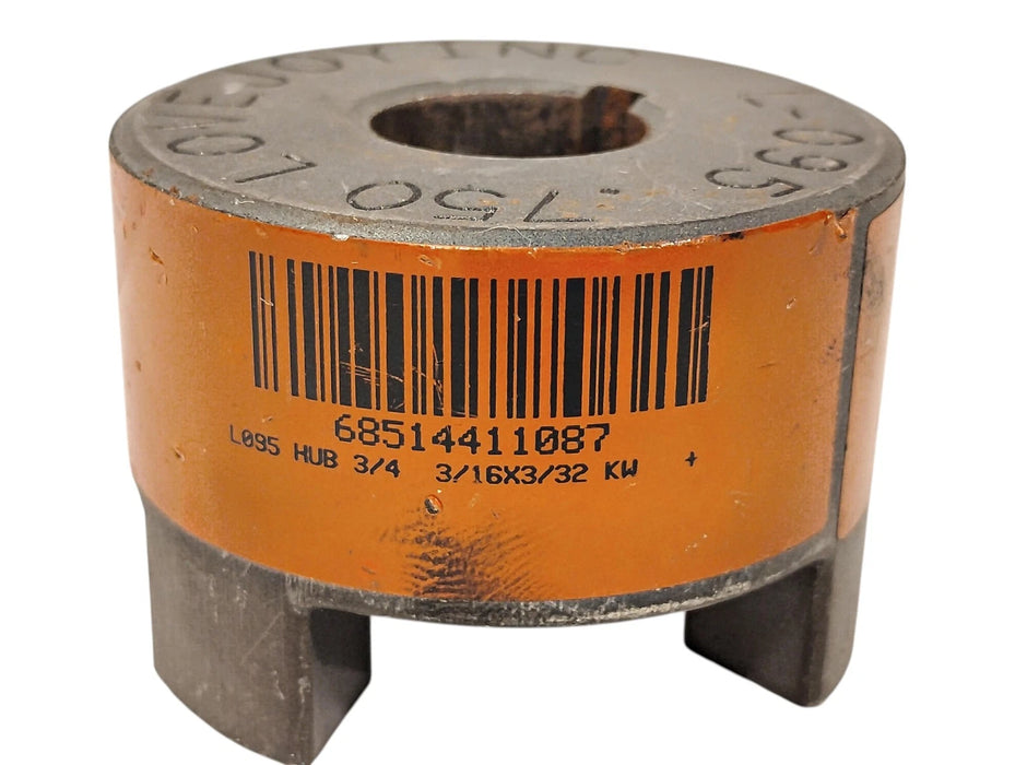 Lovejoy 68514411087 Flexible Coupling w/ 3/4 in Bore and 3/16in X 3/32in Keyway