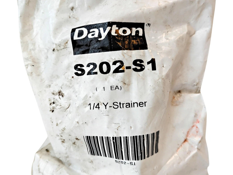 Dayton S202-S1 1/4" Brass Y Strainer