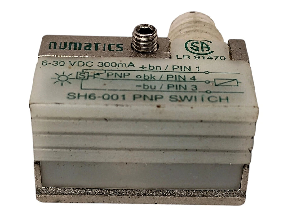 Numatics SH6-001 6-30 V DC 300 mA Hall Effect Cylinder Position Switch