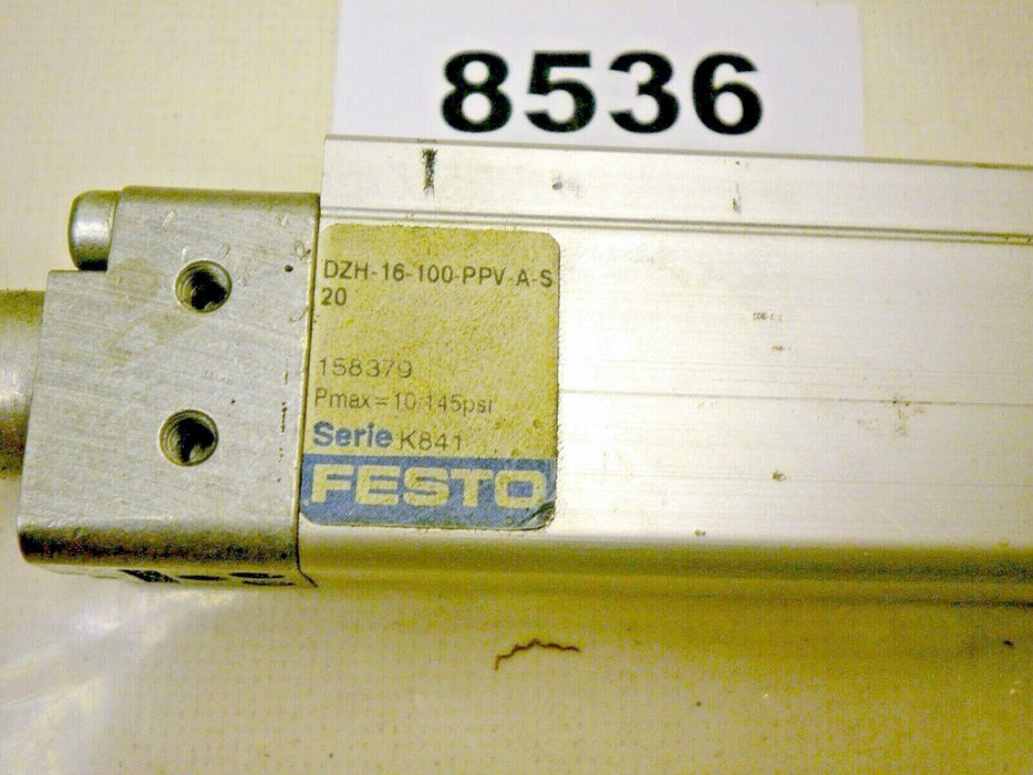 Festo DZH-16-100-PPV-A-S20 Antitwist Pneumatic Cylinder
