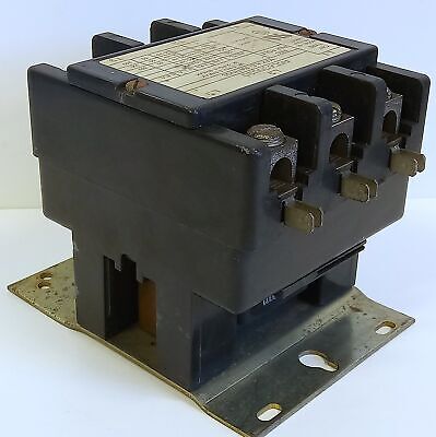 Arrow Hart ACC630U20 Model 86 600 V AC 75 A 3 Pole Contactor w/ 120 V AC Coil