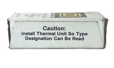 Square D B2.10 Thermal Overload Heating Element for Sizes 00-0-1