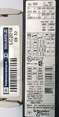Telemecanique LC2D18G7V Reversing Contactor
